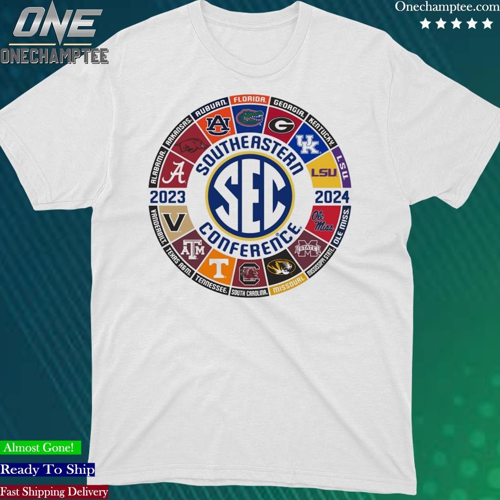 Official 2023-24 Sec Football All-Team Logo T-Shirt