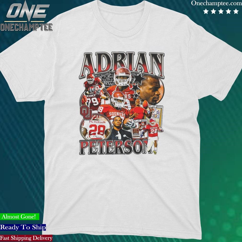 Official adrian Peterson - Oklahoma Shirt