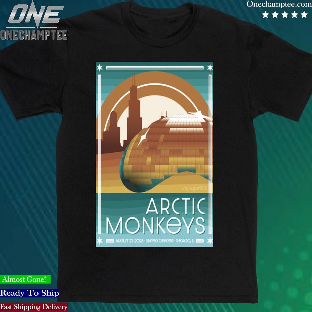 Official arctic Monkeys 2023 Clarkston Tour Poster Shirt