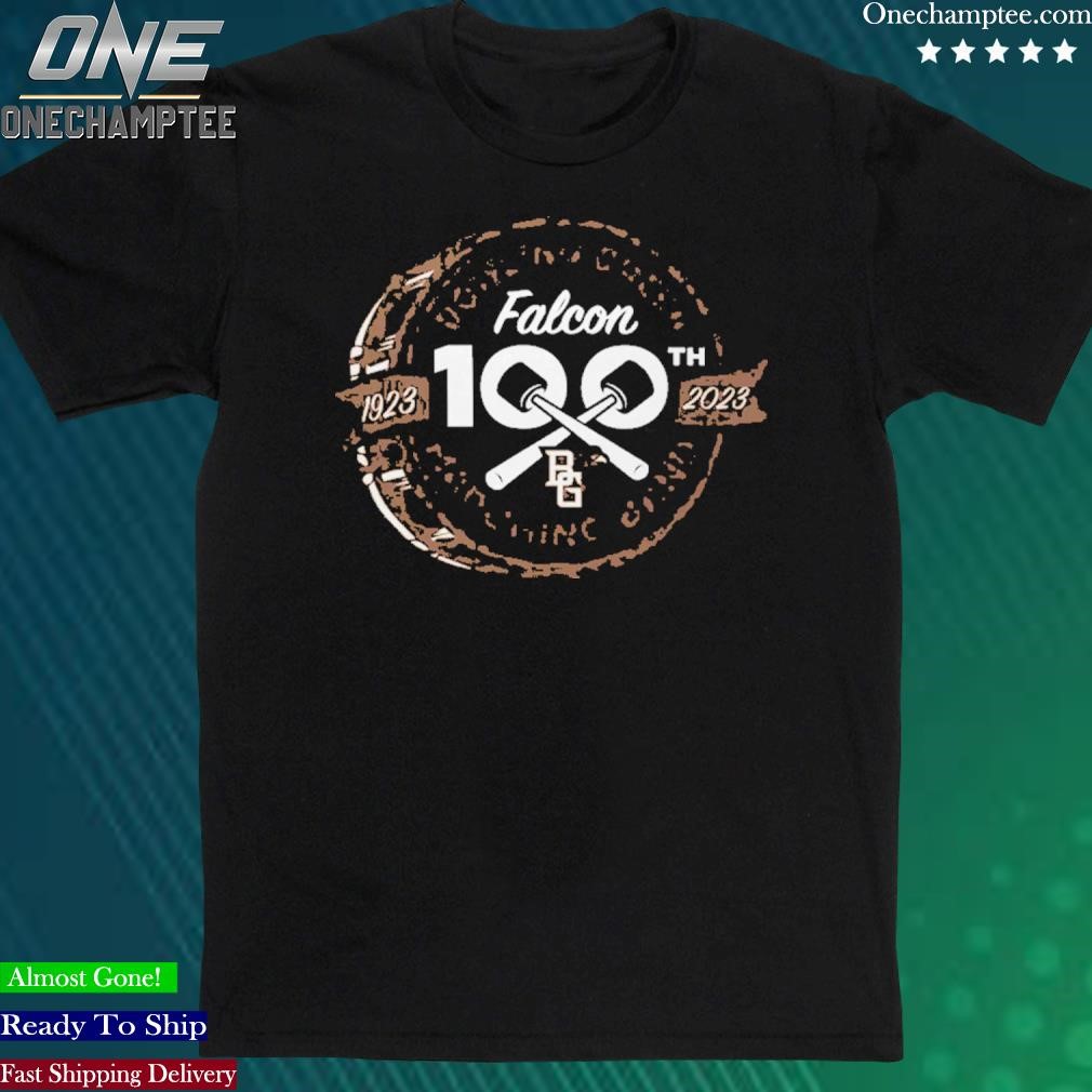 Official bGSU Falcon Marching Band 100th Anniversary Tshirt