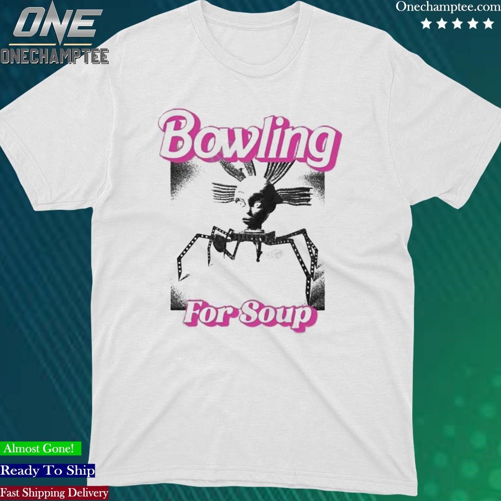 Official bandwear Bowling For Soup Barbie Spider Shirt