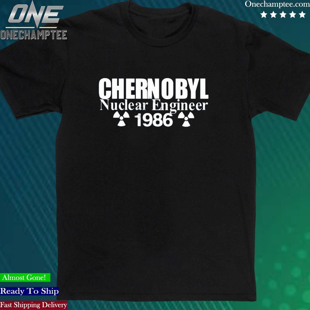Official barelylegal Clothing Chernobyl Nuclear Engineer 1986 Shirt