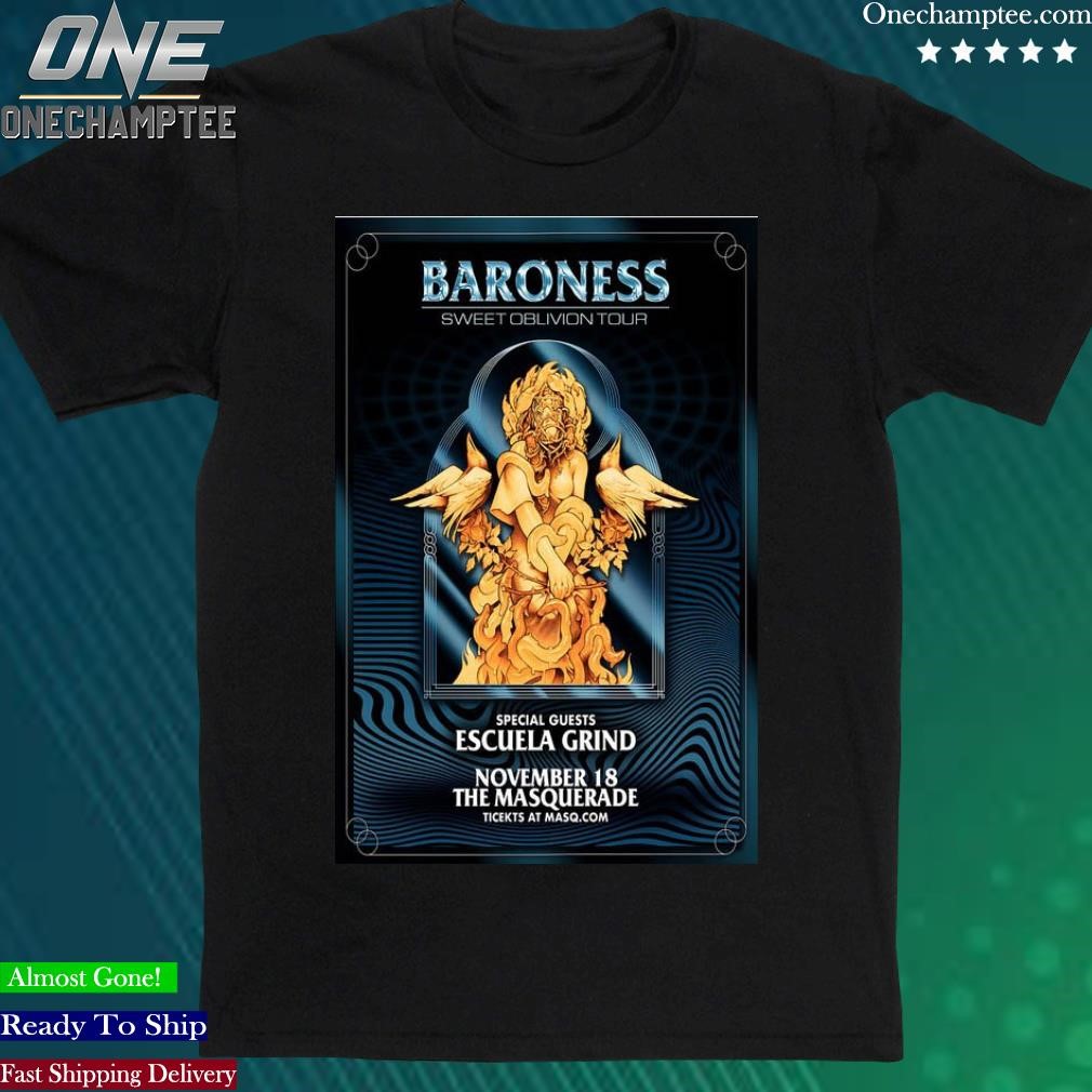 Official baroness November 18, 2023 The Masquerade Poster Shirt