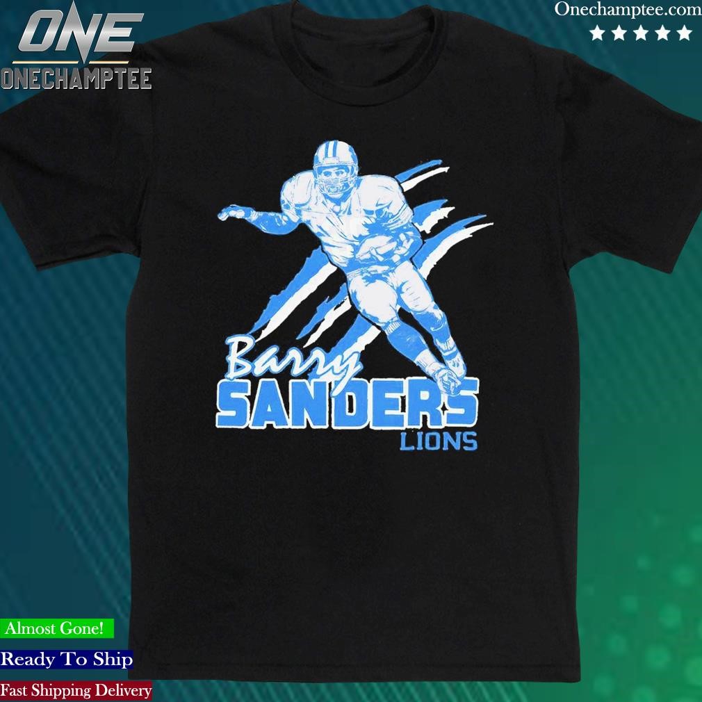 Official barry Sanders Detroit Lions Shirt