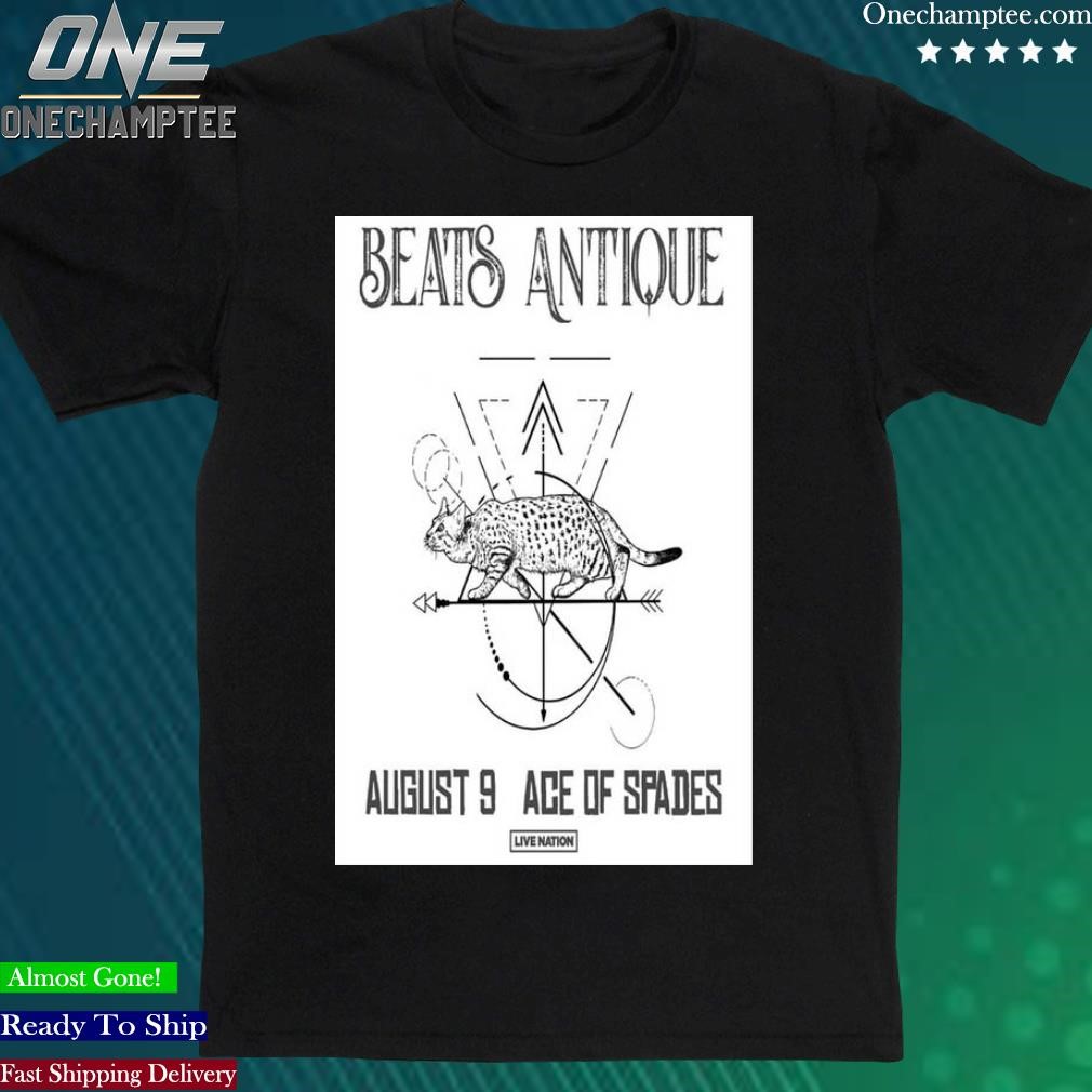 Official beats Antique Ace Of Spades August Tour 2023 Poster Shirt