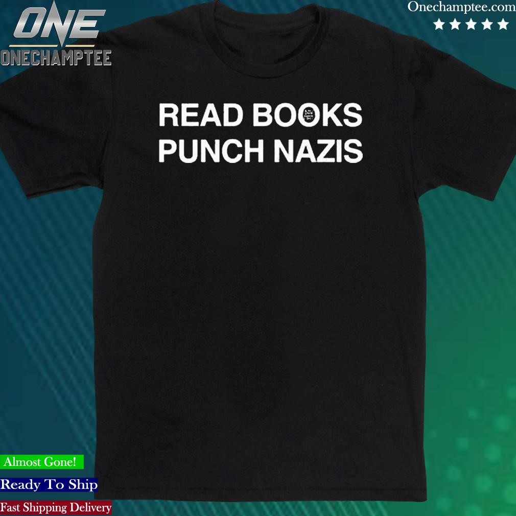 Official book Moon Read Book Punch Nazis Shirt