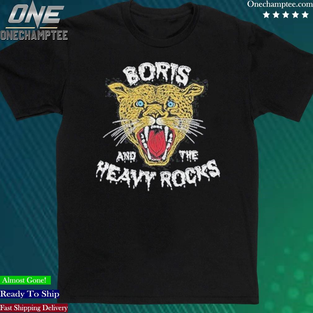 Official boris And The Heavy Rocks Shirt