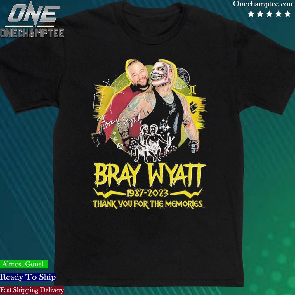Official bray Wyatt 1987 2023 Memories Shirt
