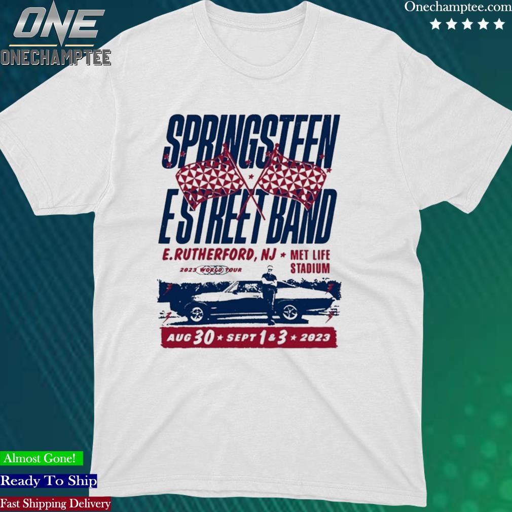 Official bruce Springsteen & E Street Band 2023 East Rutherford, NJ Shirt