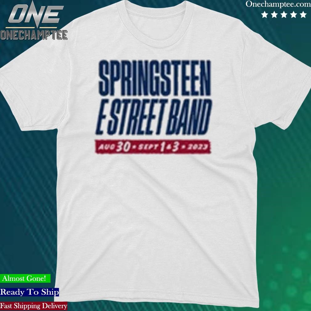 Official bruce Springsteen East Rutherford August 30-September 1 & 3, 2023 Shirt