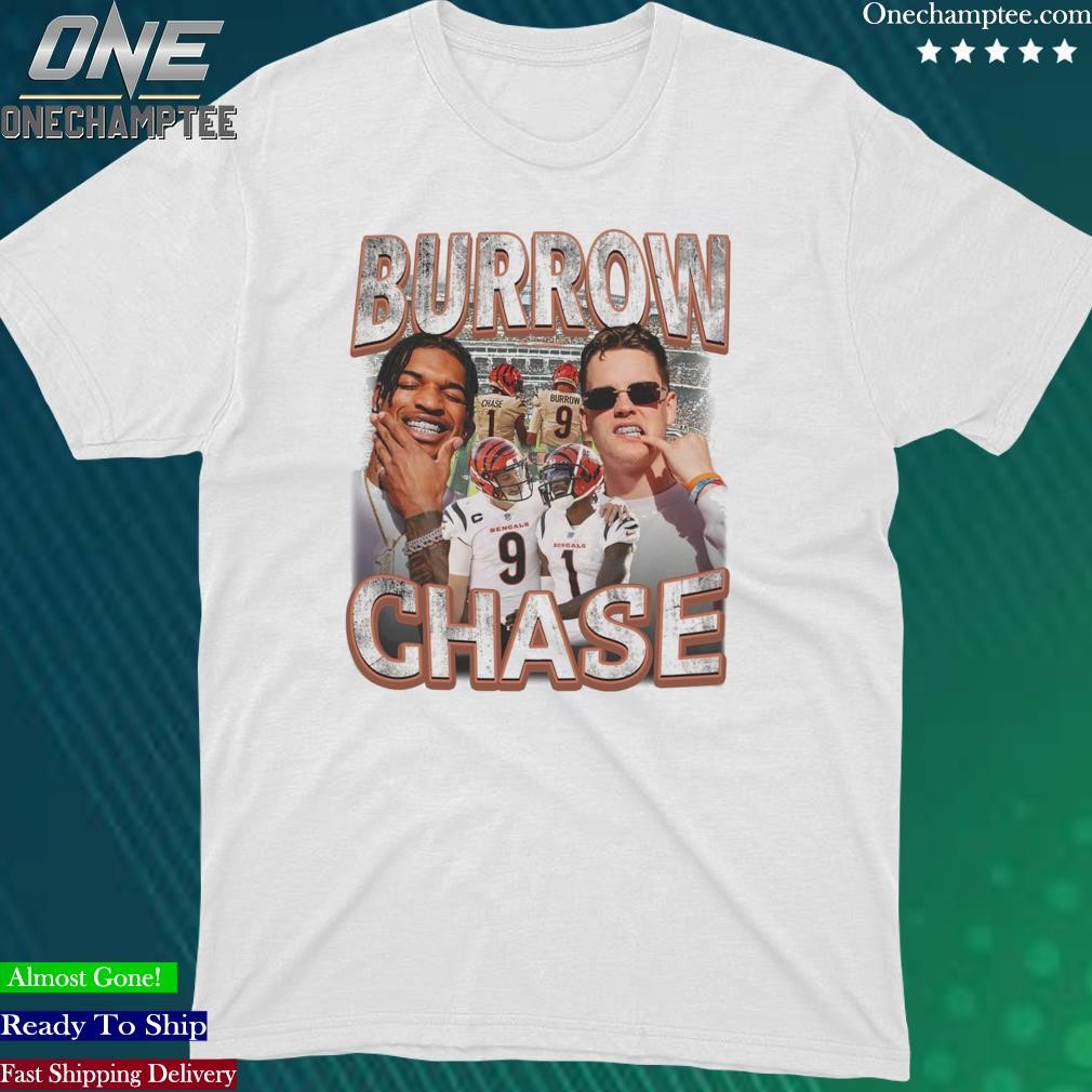 Official burrow X Chase Shirt, hoodie, long sleeve tee