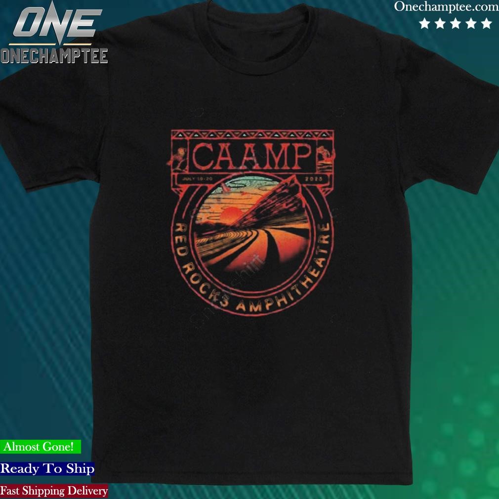 Official caamp Red Rocks Amphitheatre Shirt