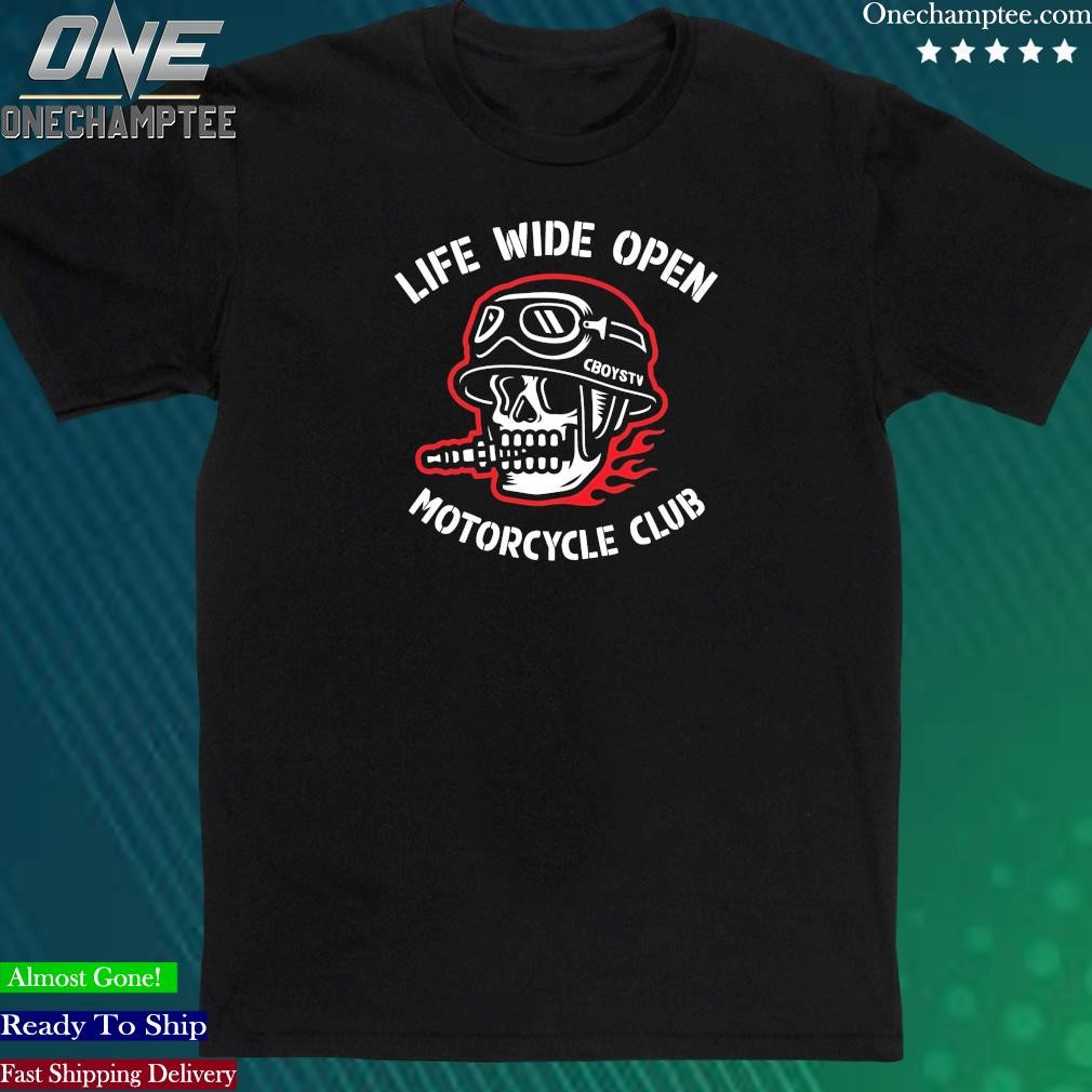 Official cboystv LWO Motorcycle Club Shirt