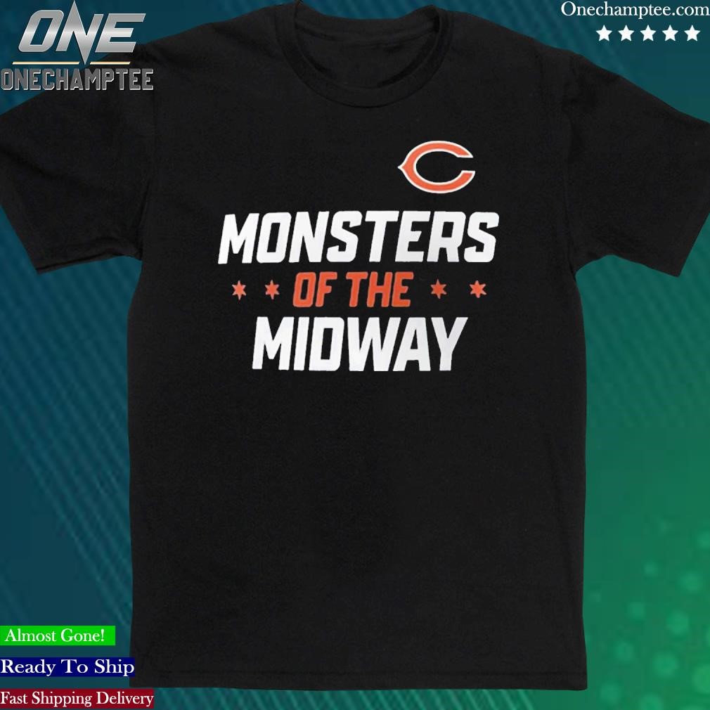 Official chicago Bears Monsters Of The Midway T-Shirt