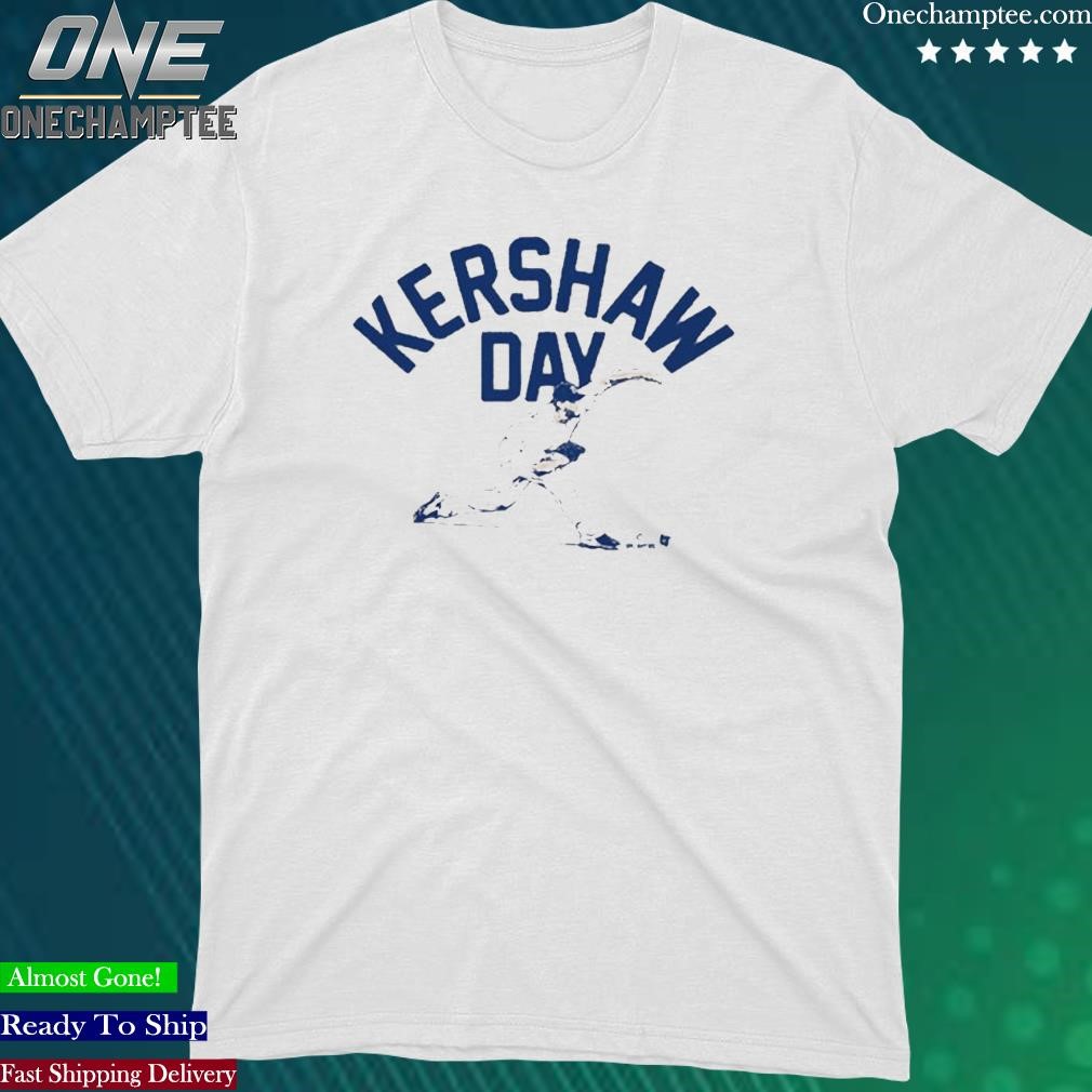 Official clayton Kershaw Day Tee Shirt