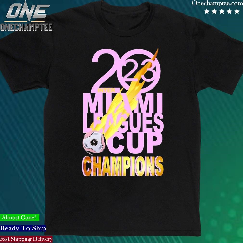 Official club Inter Miami FC Champions leagues Cup 2023 Shirt