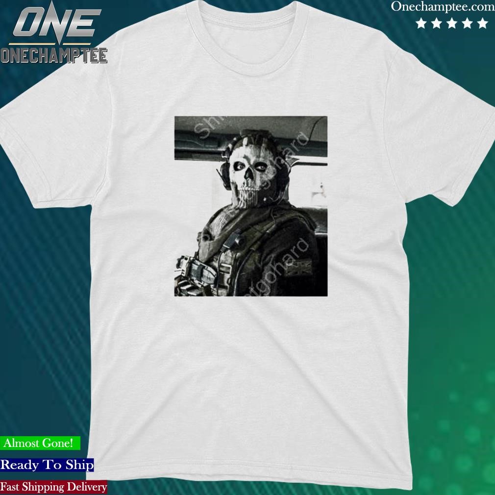 Official cod Struggle Tweets Hot Topic Call Of Duty Modern Warfare Ii Ghost Stare T-Shirt