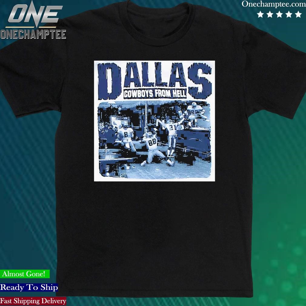 Official dallas Cowboys From Hell T-Shirt