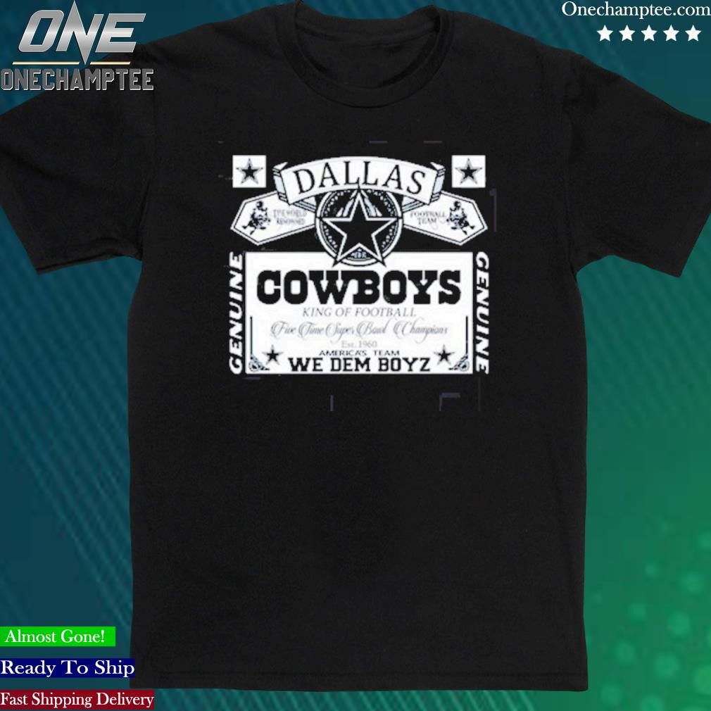 Official dallas Cowboys King Of Football Shirt