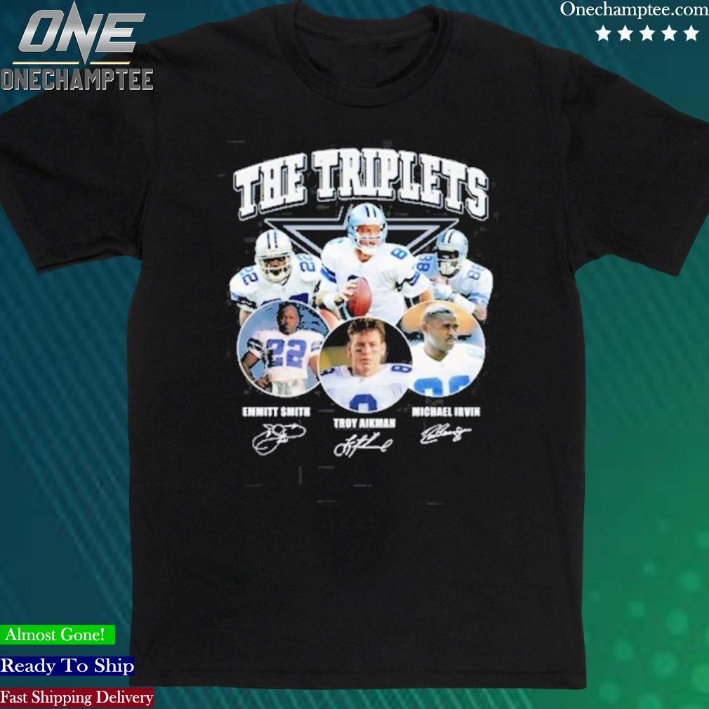 Official dallas Cowboys The Triplets Shirt