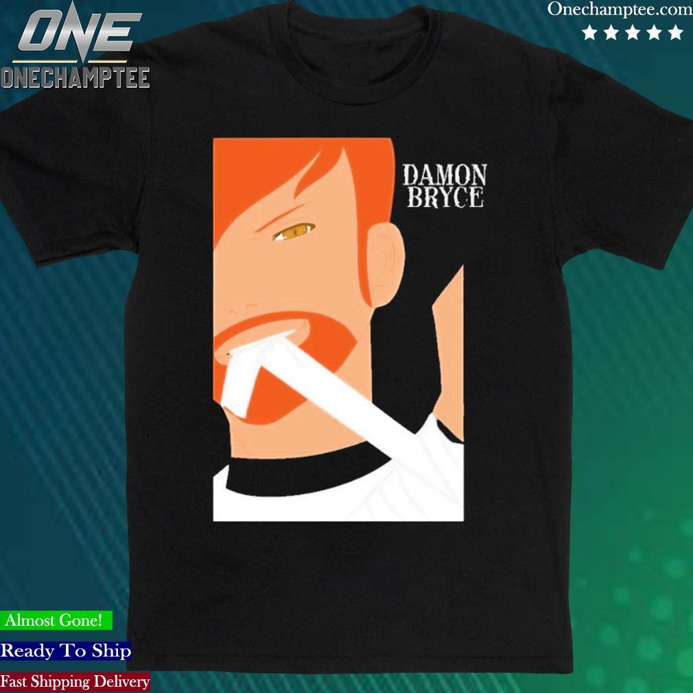 Official damon Bryce Anime Style T-Shirt