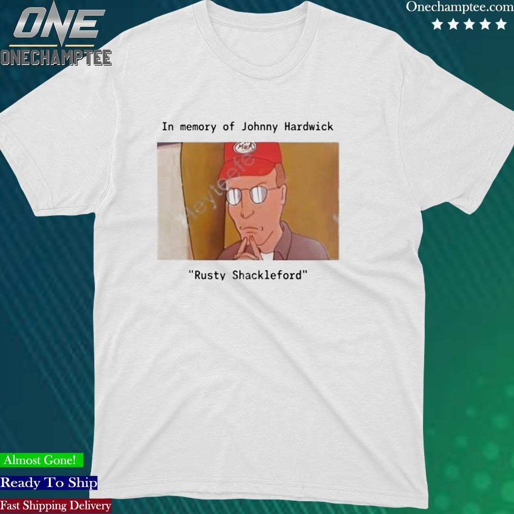 Official defcon31 In Memory Of Johnny Hardwick Rusty Shackleford Shirt