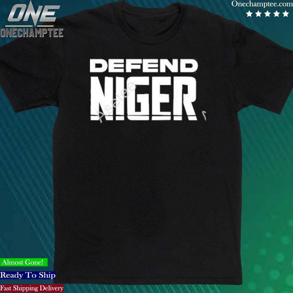Official defend Niger Shirt