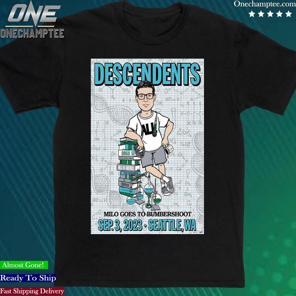 Official descendents Tour 2023 Seattle, WA Poster Shirt