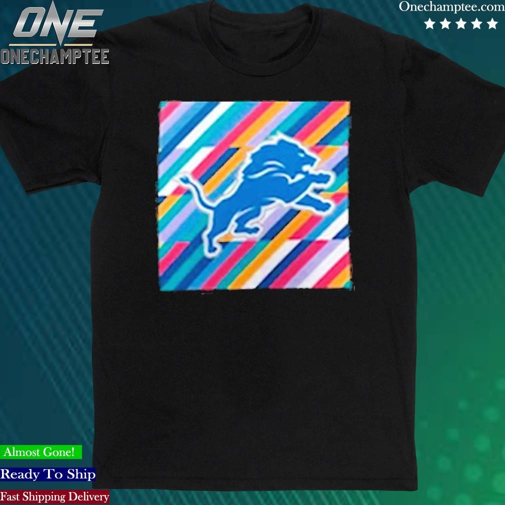 Official detroit Lions Nike 2023 Nfl Crucial Catch Sideline T-Shirt