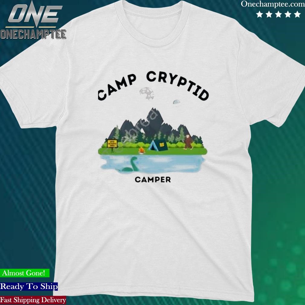 Official erica Fett Camp Cryptid Camper Tee Shirt