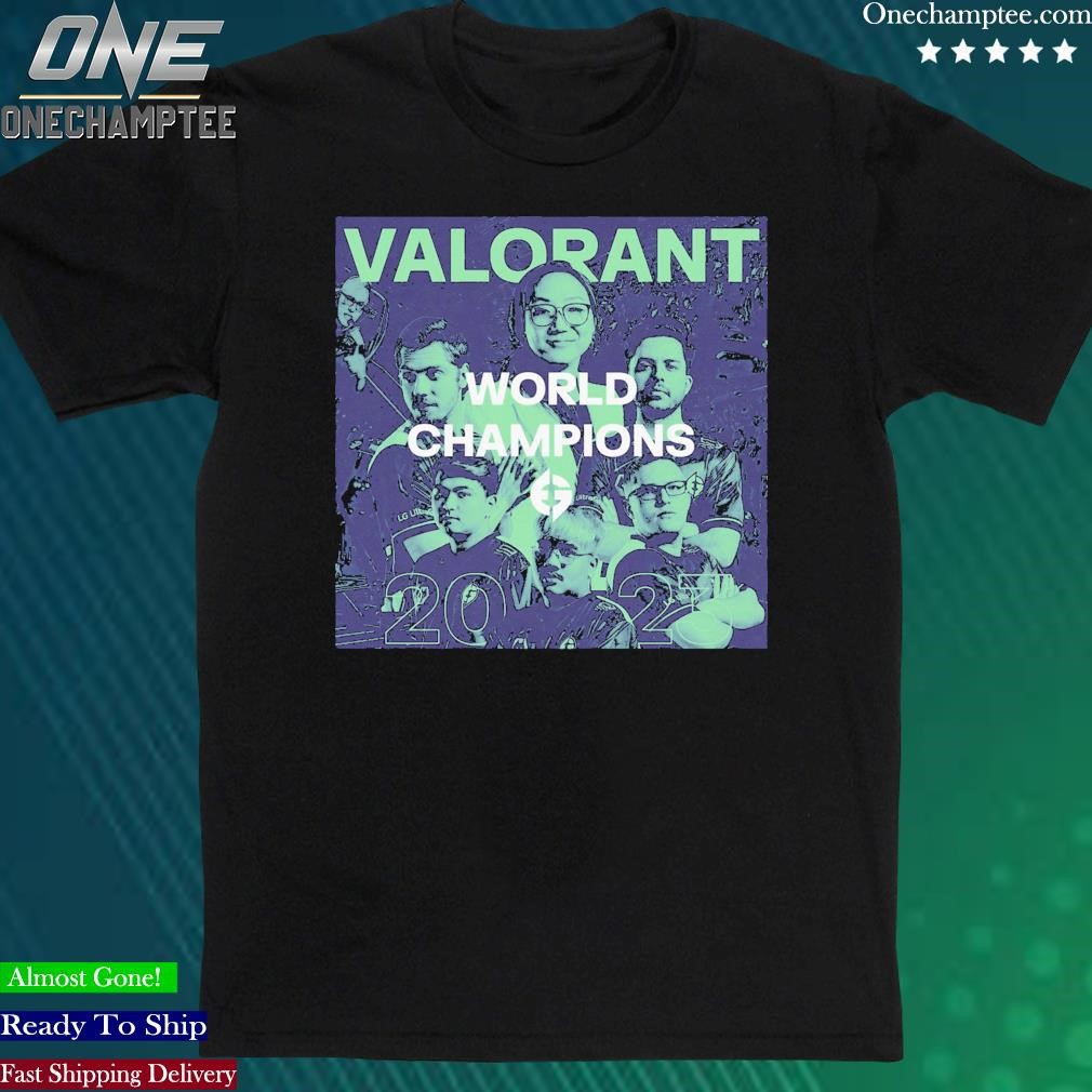 Official evil Geniuses VALORANT World Champions 2023 Shirt