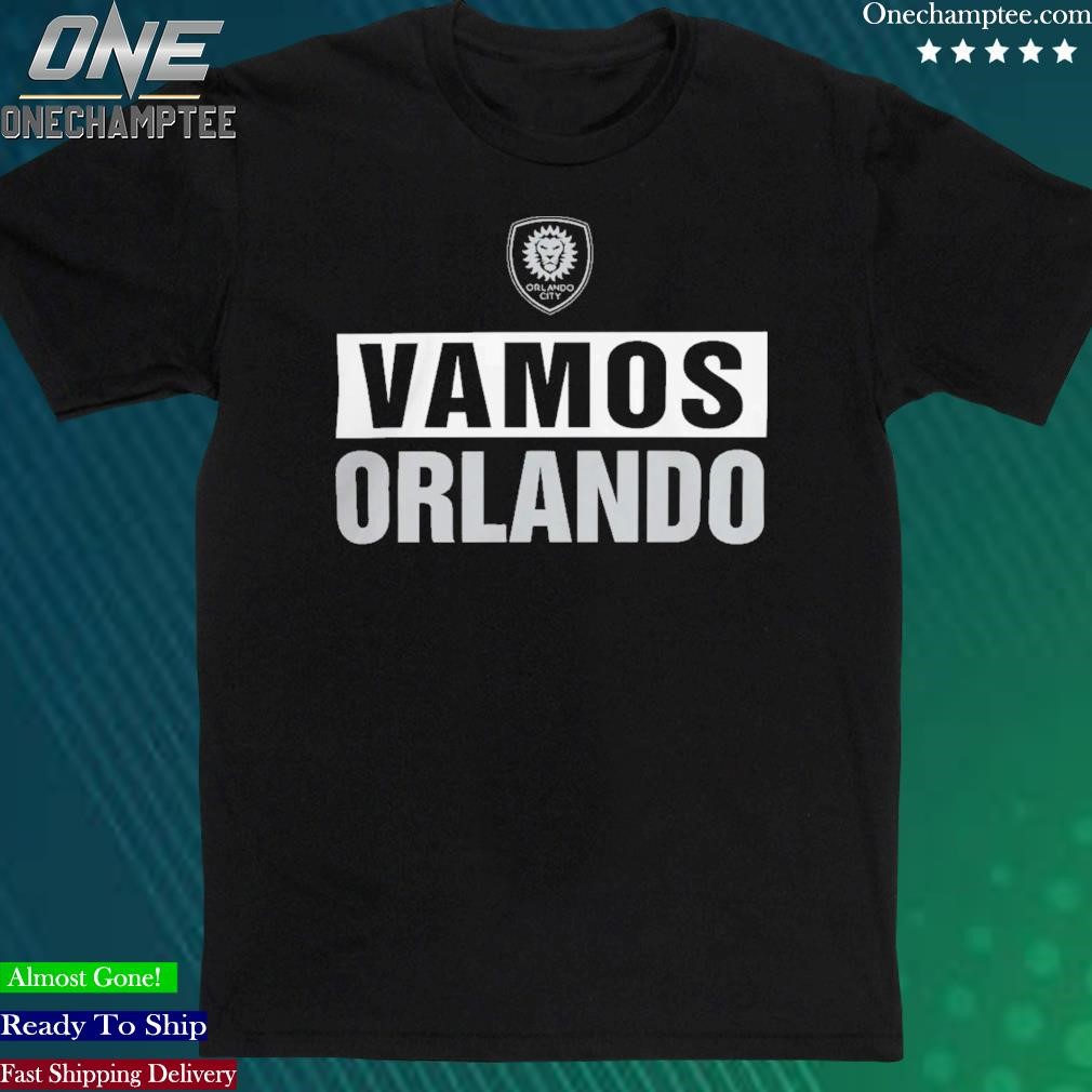 Official fanatics Branded Charcoal Orlando City SC Shirt