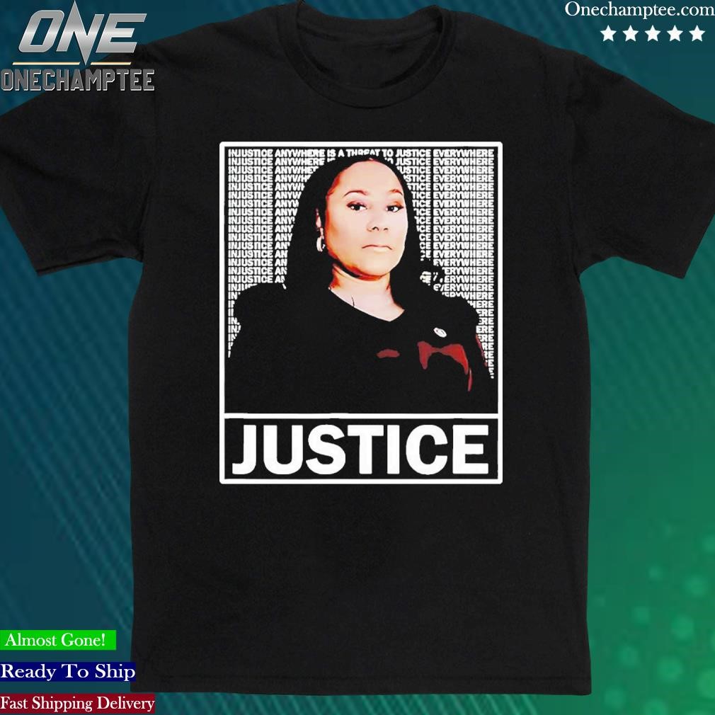 Official fani Willis District Attorney Seeks Justice T-Shirt
