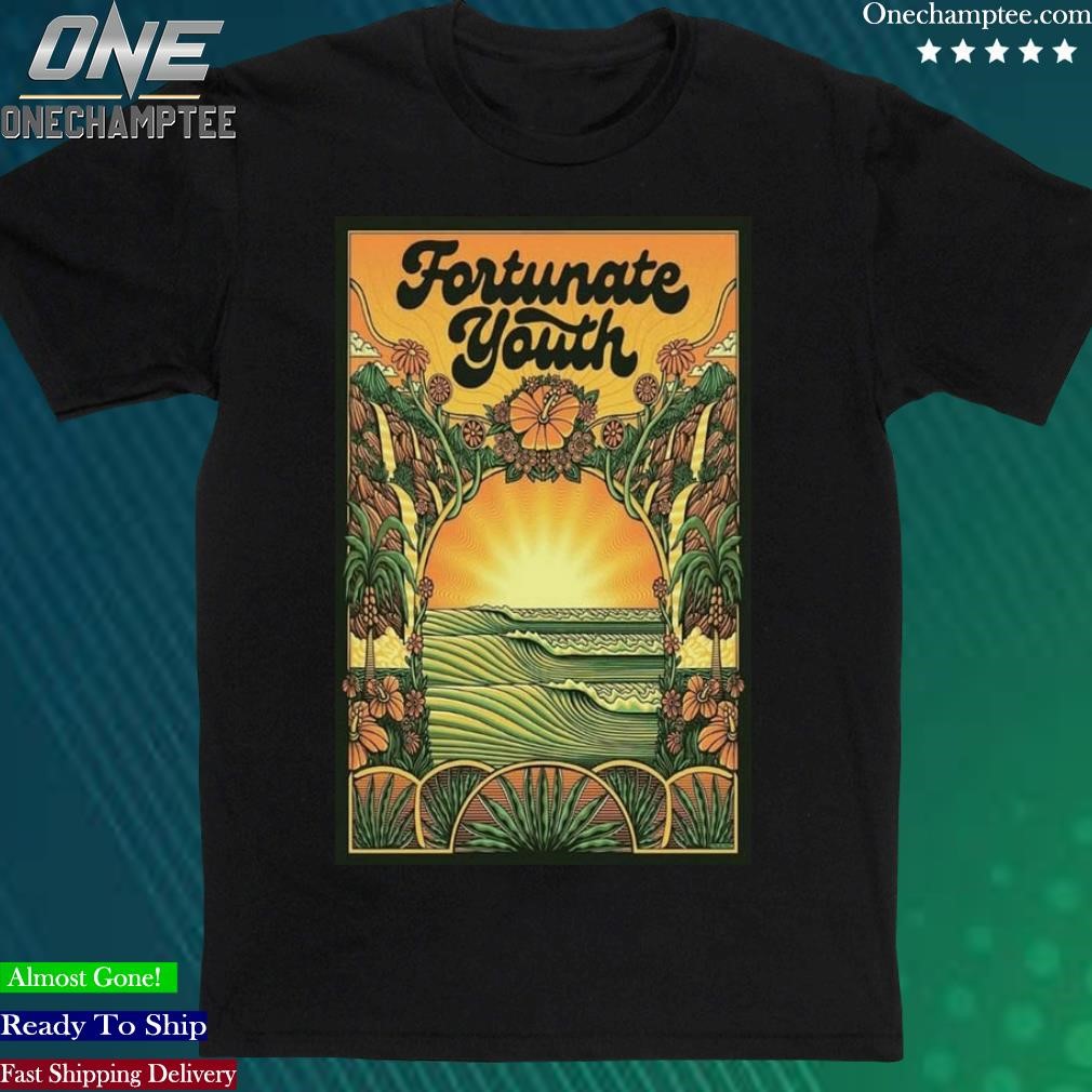 Official fortunate Youth Tour 2023 Poster Shirt