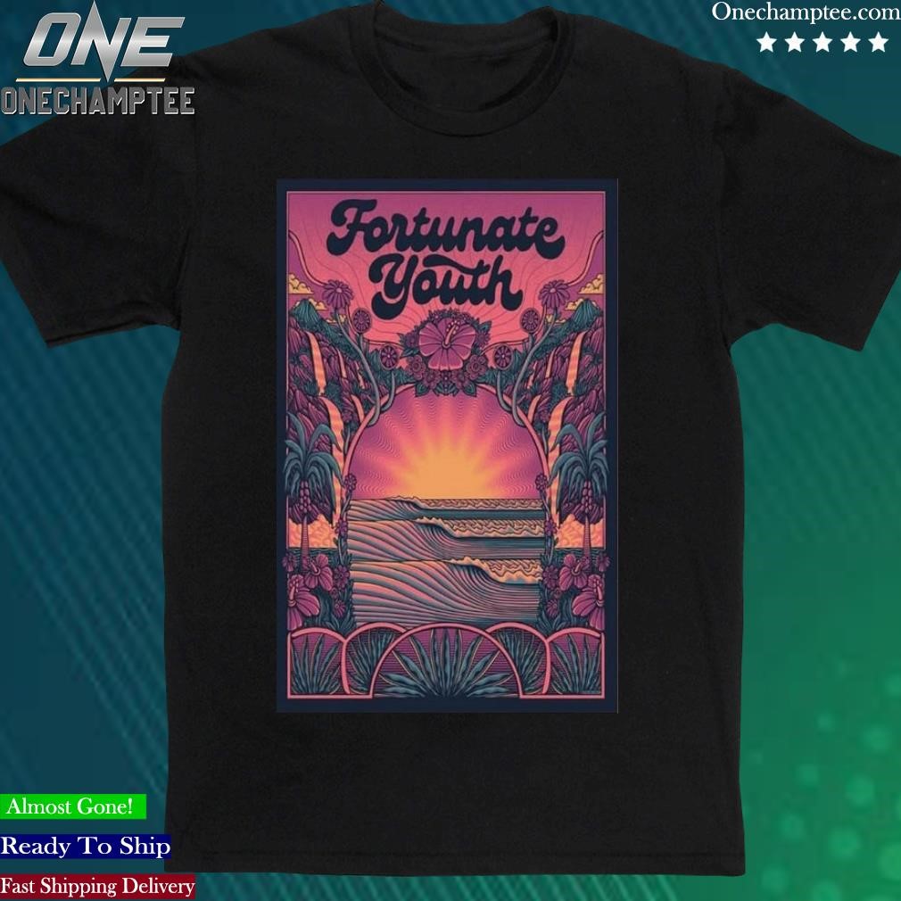 Official fortunate Youth Tour 2023 Poster T-Shirt