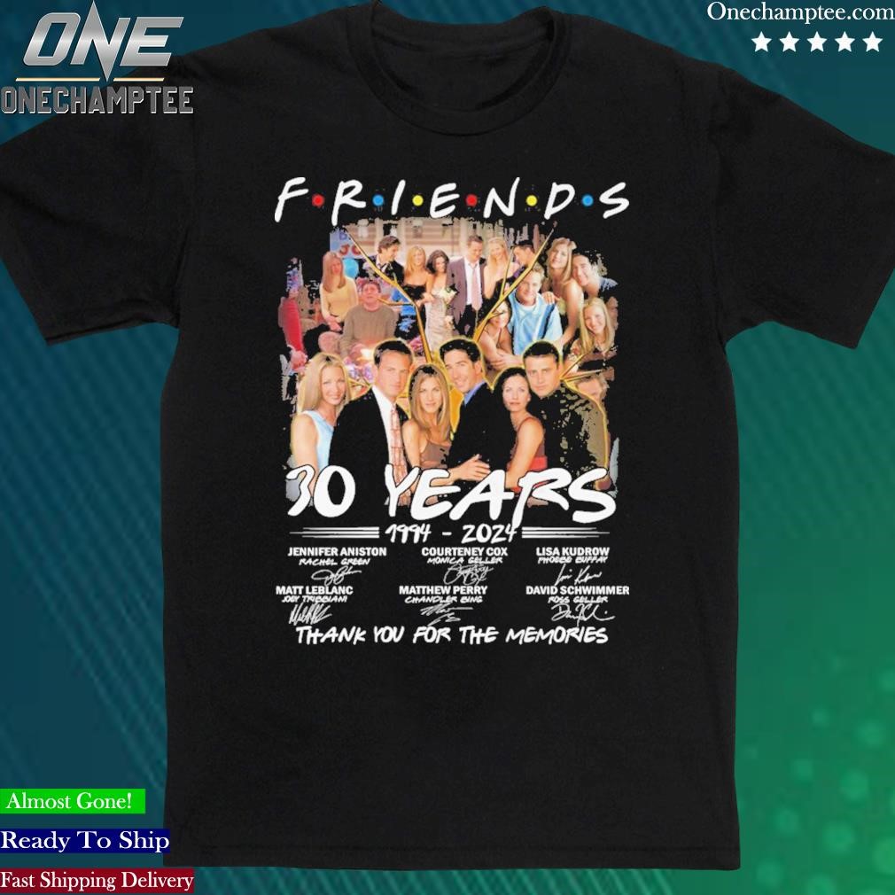 Official friends 30 Years 1994 2024 Memories Shirt