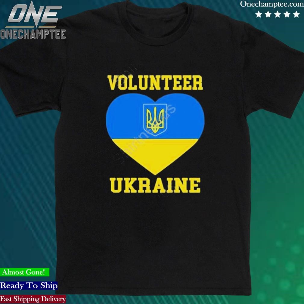 Official front Line Kitchen Volunteer Ukraine Shirt