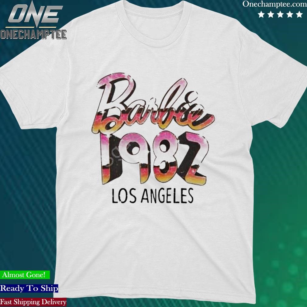 Official goodstee Barbie 1982 Los Angeles Shirt