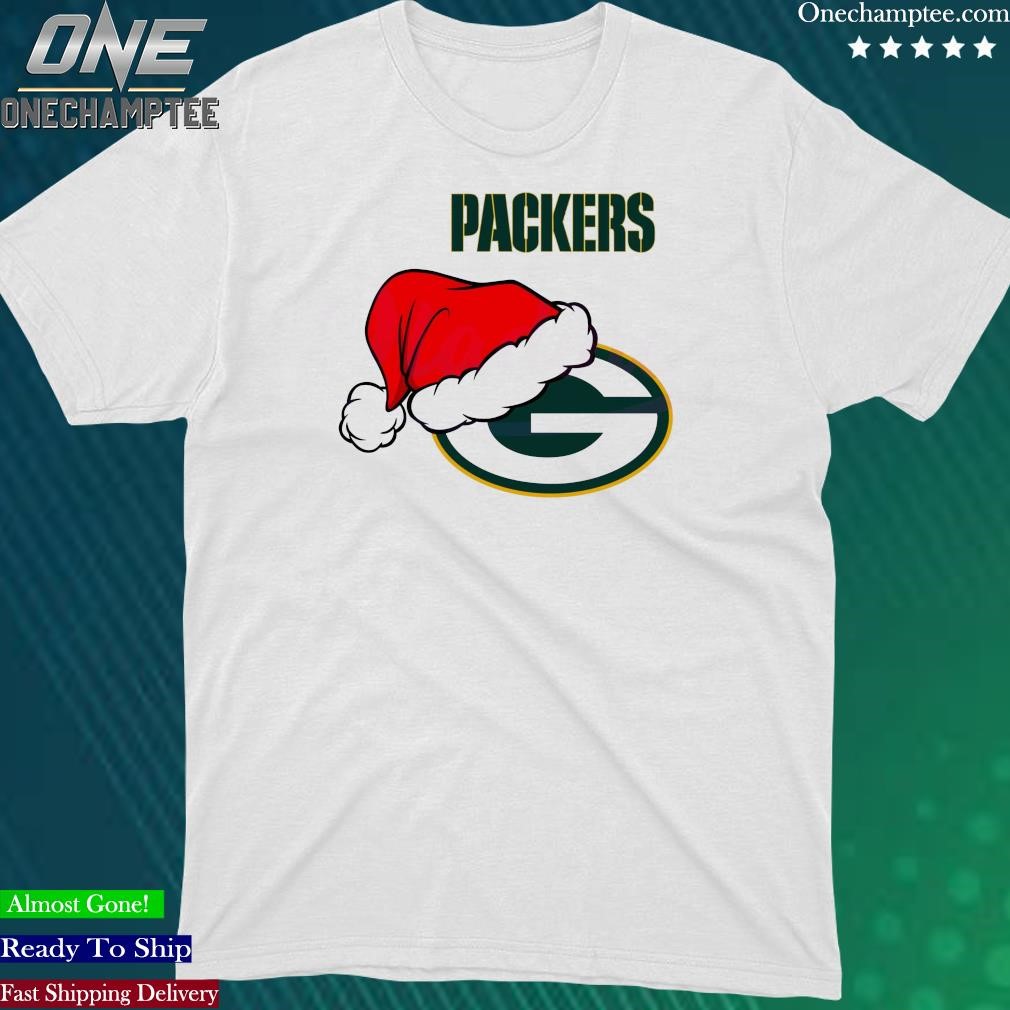 Official green Bay Packers NFL Christmas Logo Shirt