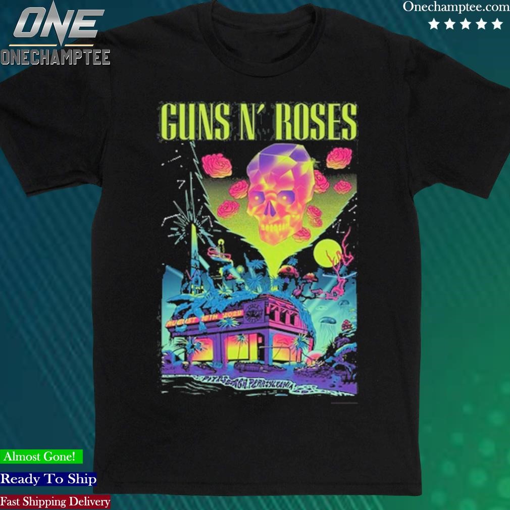 Official guns N' Roses Aug 18 2023 Pittsburgh, PA T-Shirt