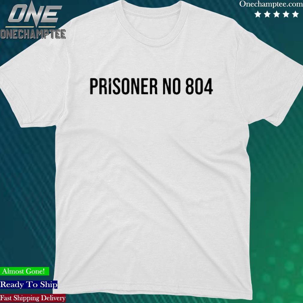Official imran Khan Prisoner No 804 Shirt