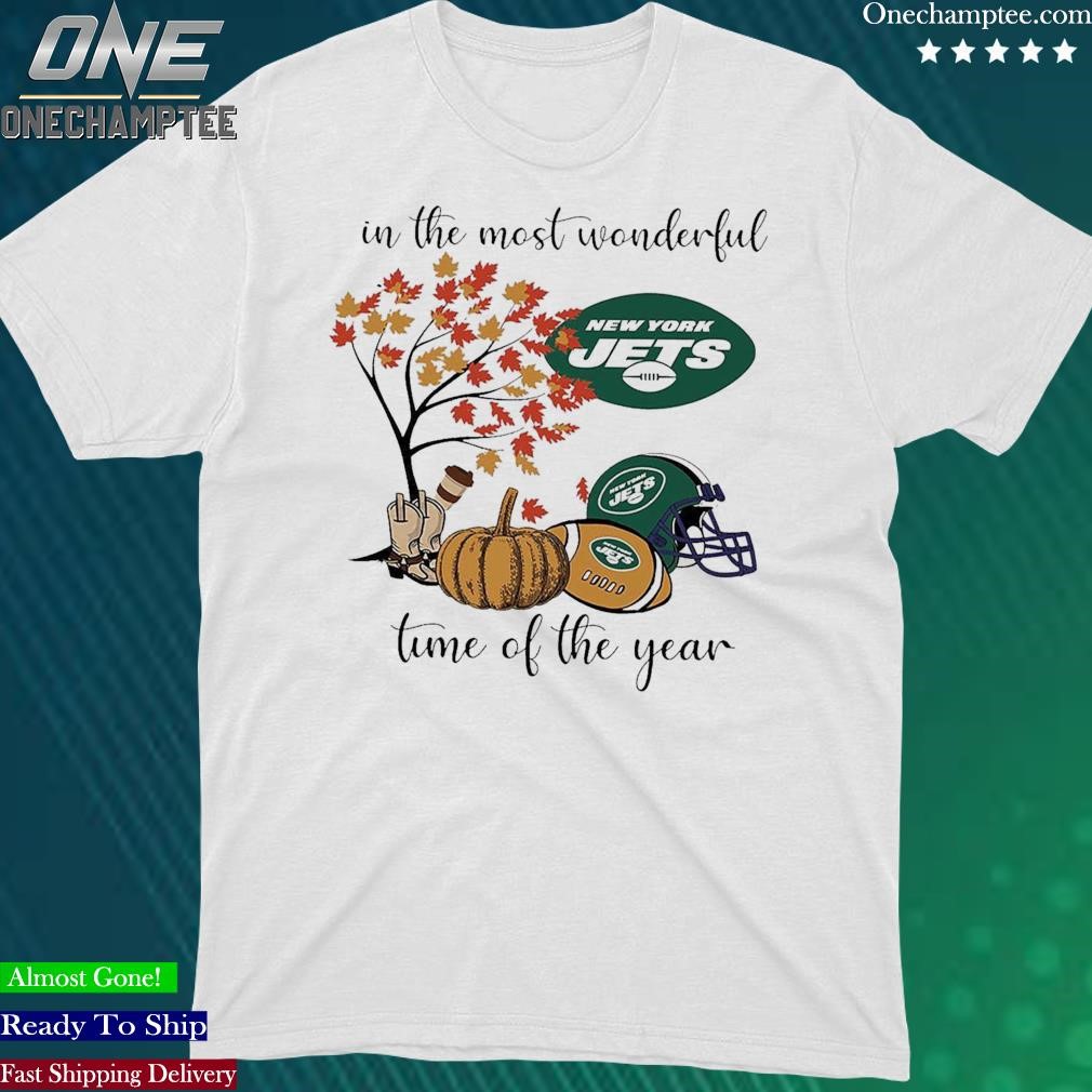 Official in The Most Wonderful Time Of The Year New York Jets Shirt
