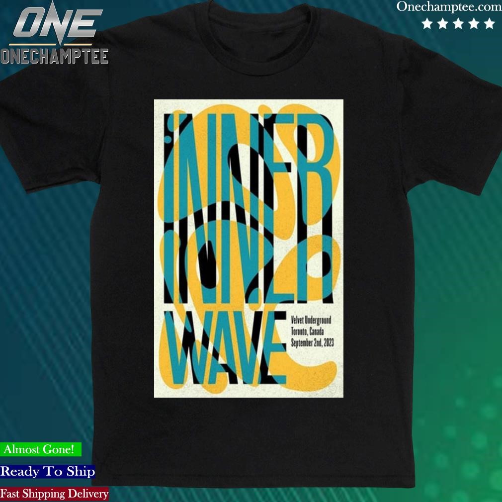 Official inner Wave Velvet Underground Toronto Canada 2023 Poster Shirt
