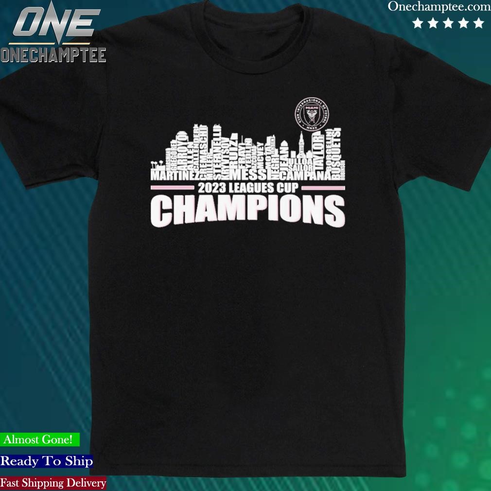 Official inter Miami City 2023 Leagues Cup Champions Shirt