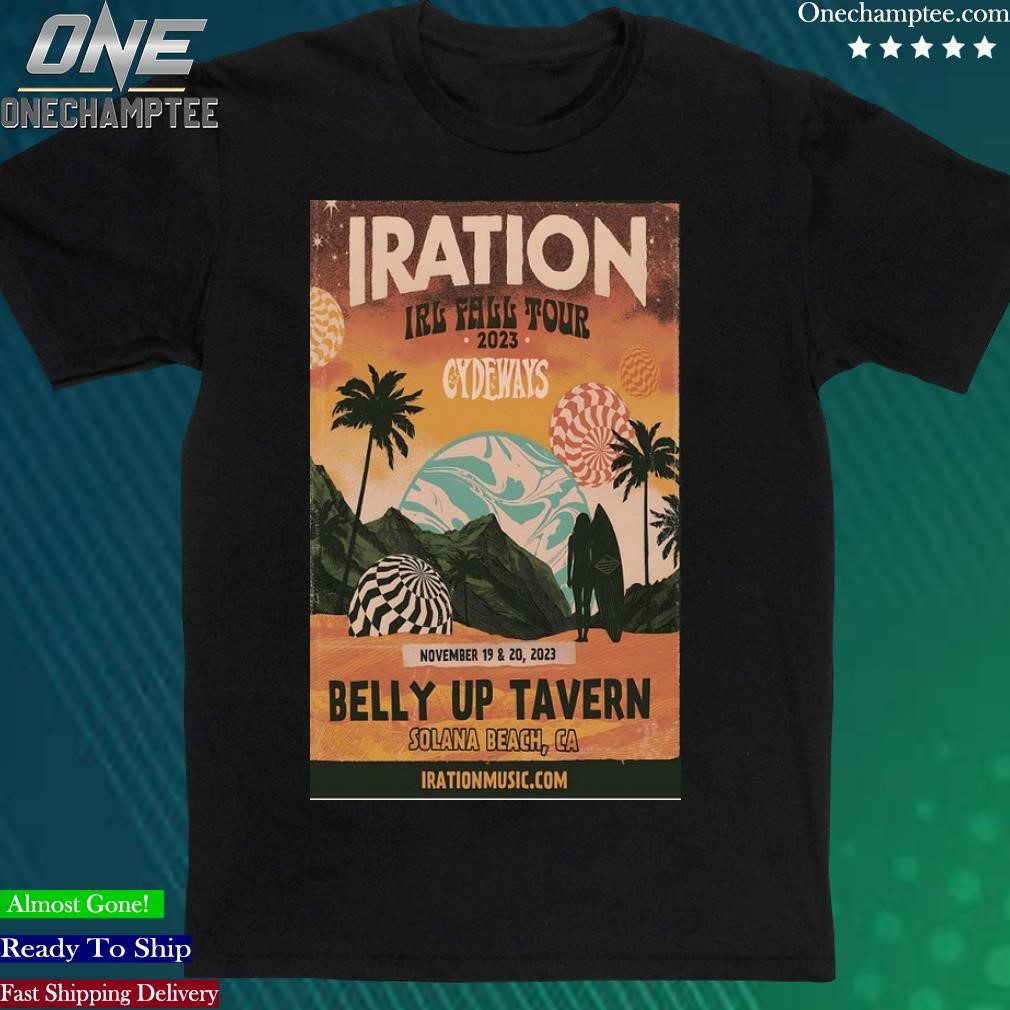 Official iration Nov 19-20, 2023 IRL Fall Tour Solana Beach, CA Poster Shirt