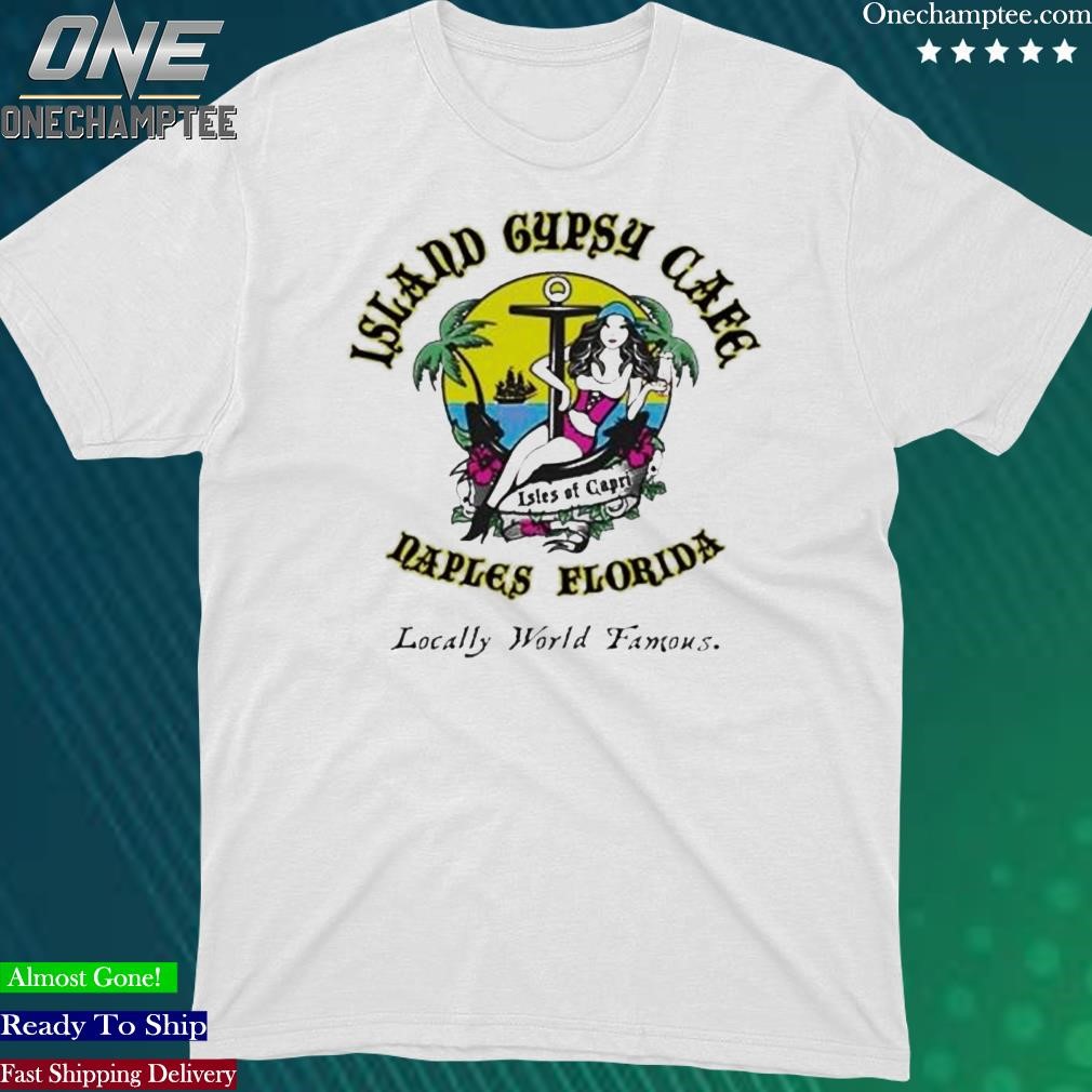 Official island Gypsy Cafe Logo Shirt