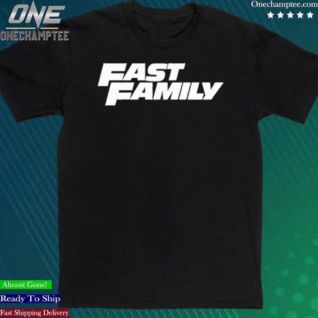 Official jason Momoa Fast Family T-Shirt