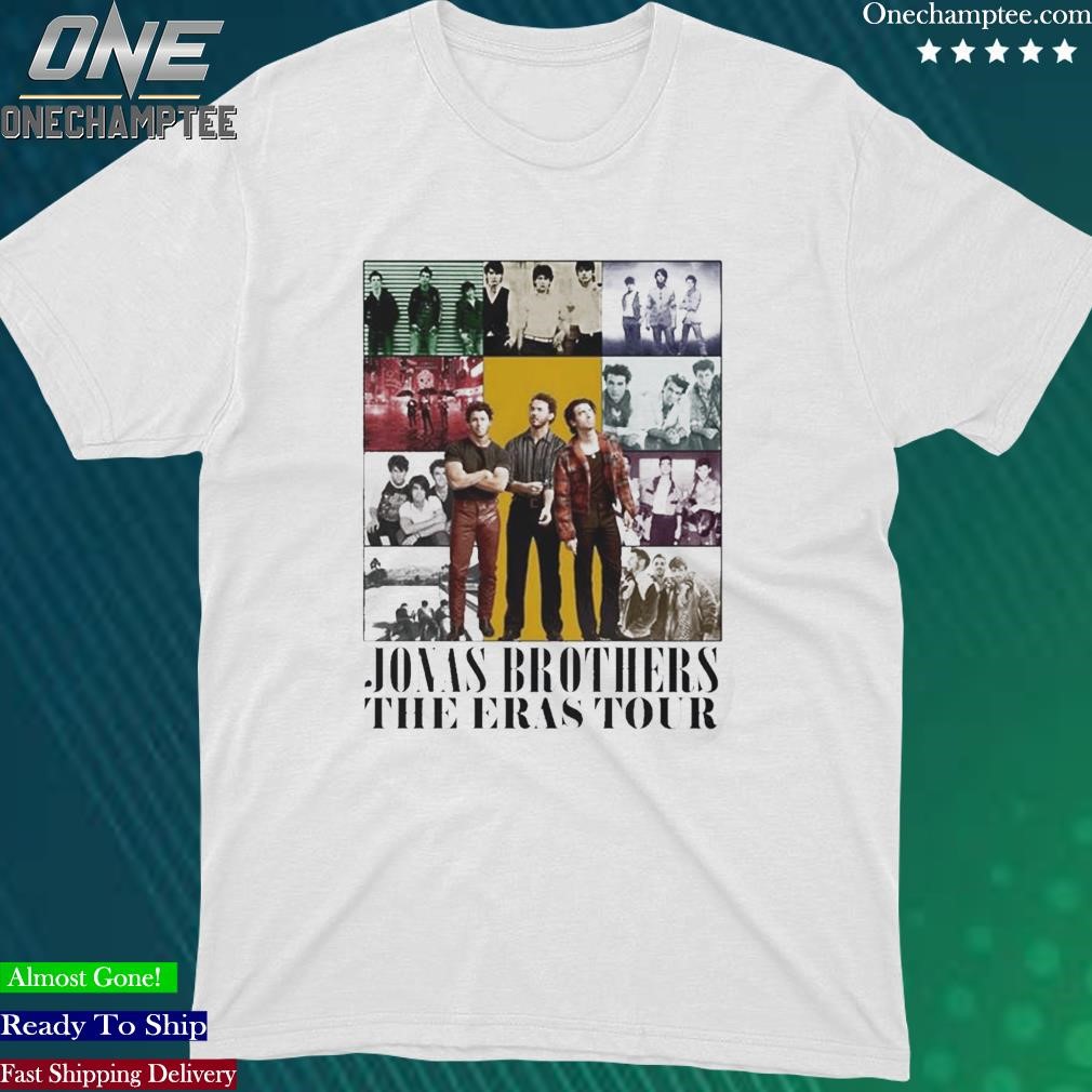 Official jonas Brothers The Eras Tour The World Tour 2023 Shirt