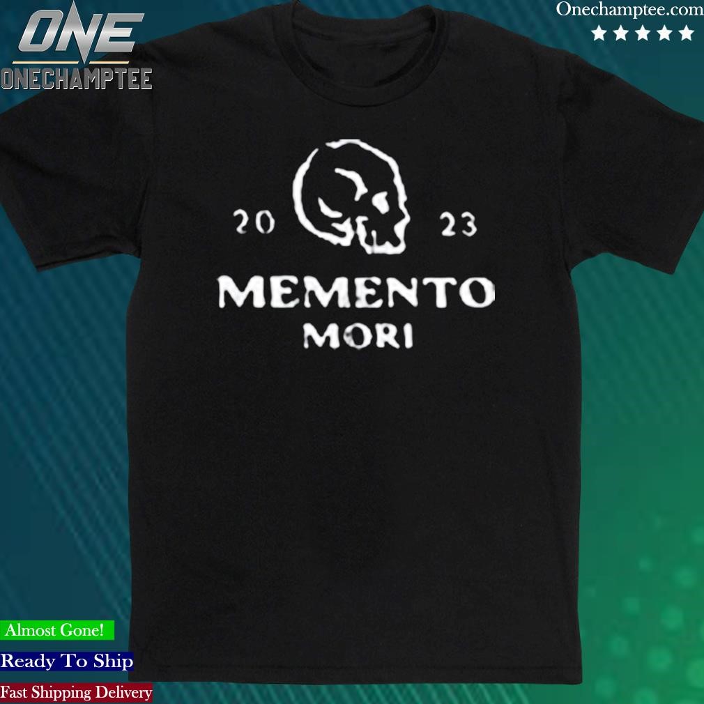 Official josh Lujan Memento Mori Hardcore T-Shirt