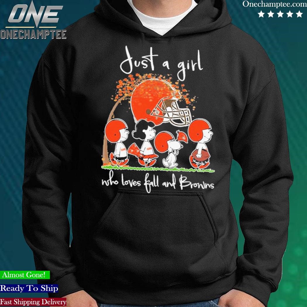 Just A Girl Who Lover Christmas And Love Cleveland Browns T-shirt, hoodie,  sweater, long sleeve and tank top